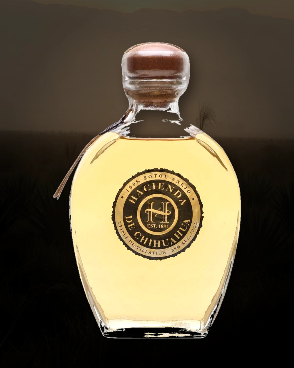 Hacienda de Chihuahua Sotol Añejo bottle