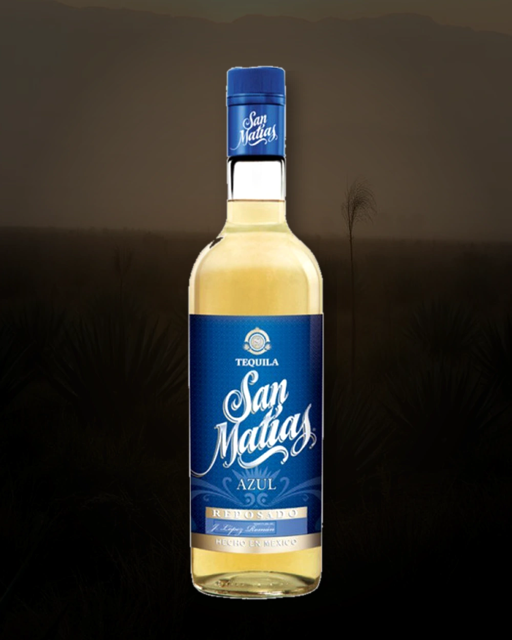 San Matías Azul Reposado bottle