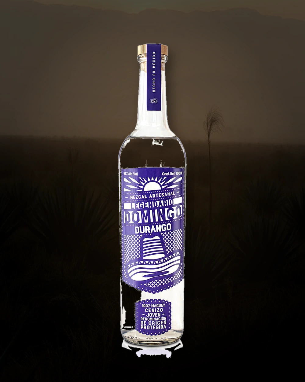 Legendario Domingo Durango Cenizo bottle