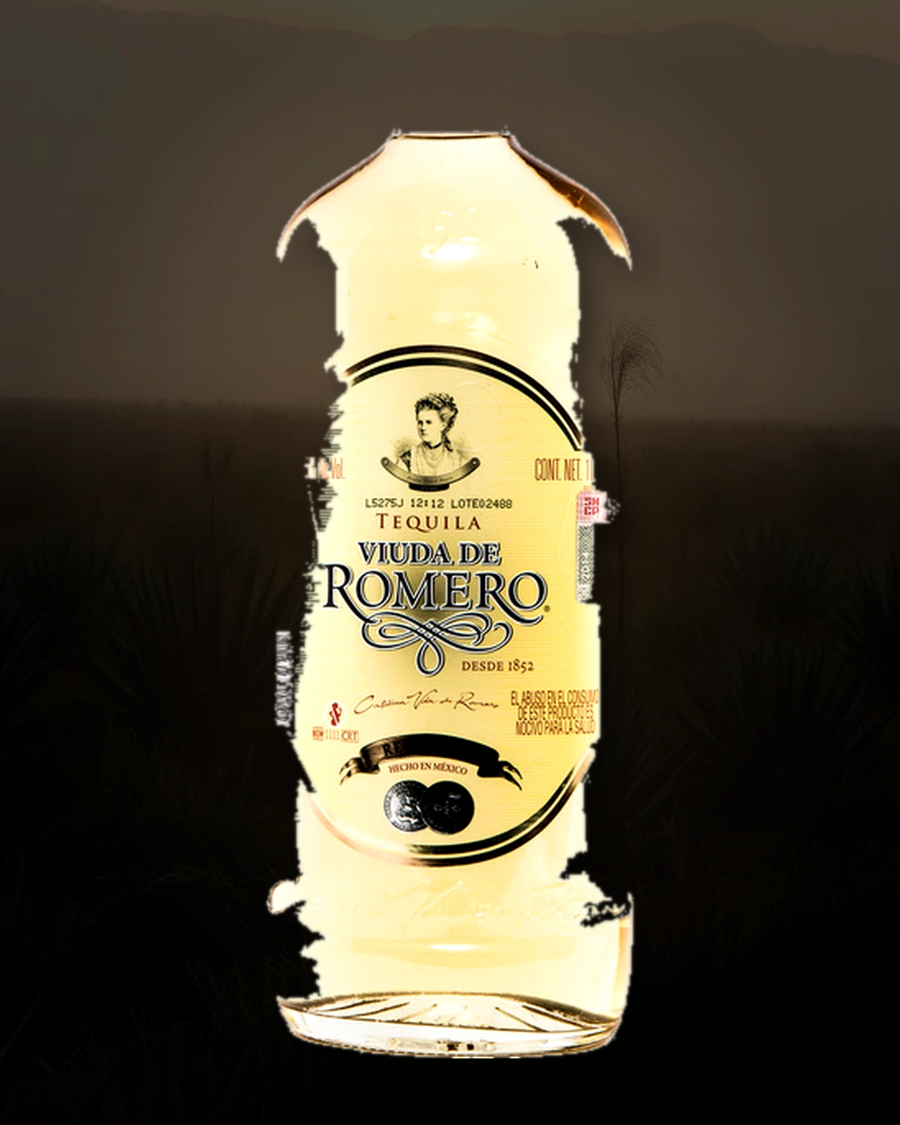 Viuda de Romero Reposado bottle