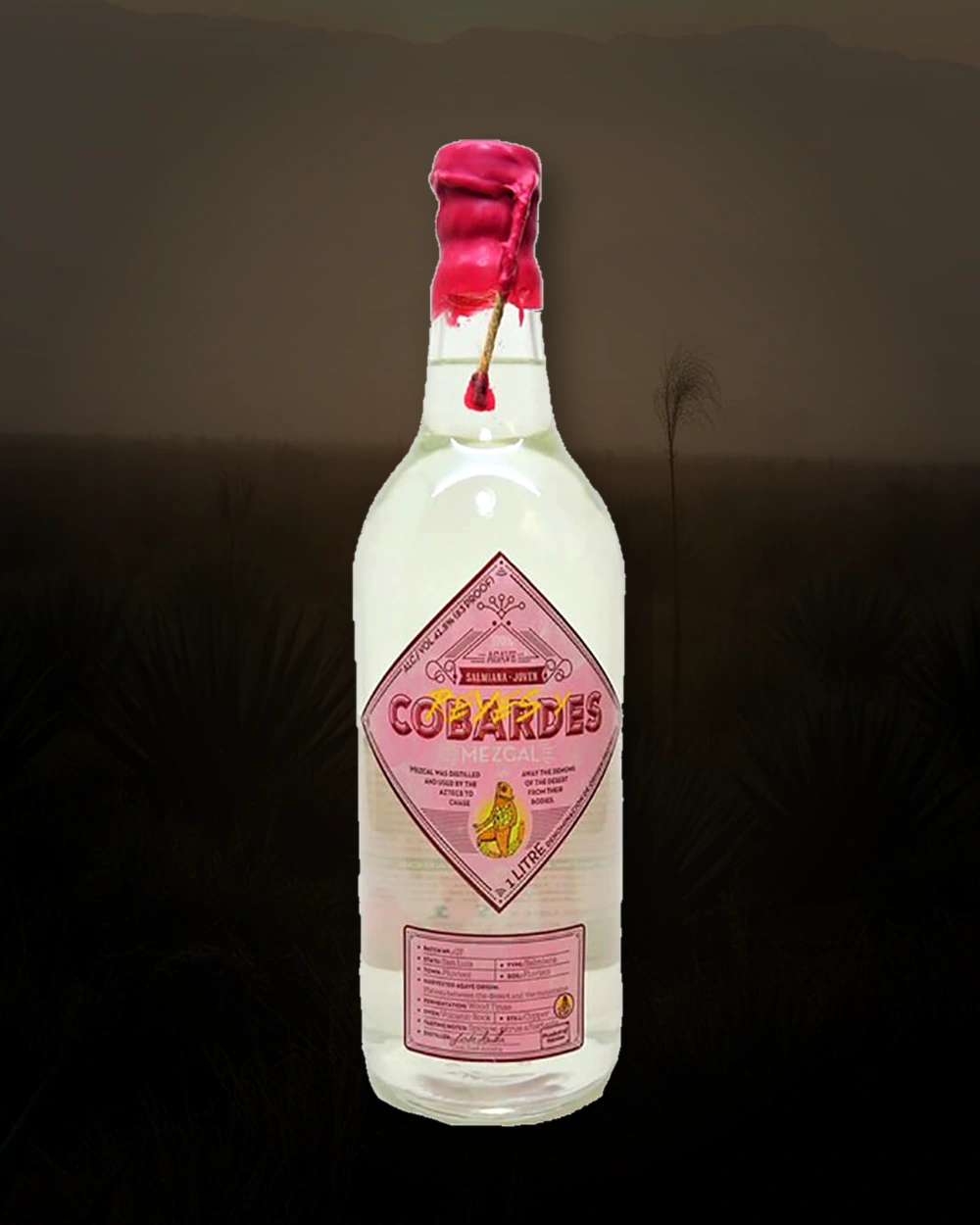Reyes y Cobardes Salmiana bottle