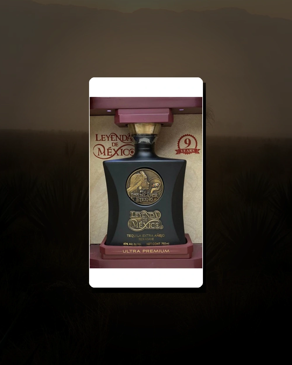 Leyenda de Mexico Extra Añejo (9 year) bottle