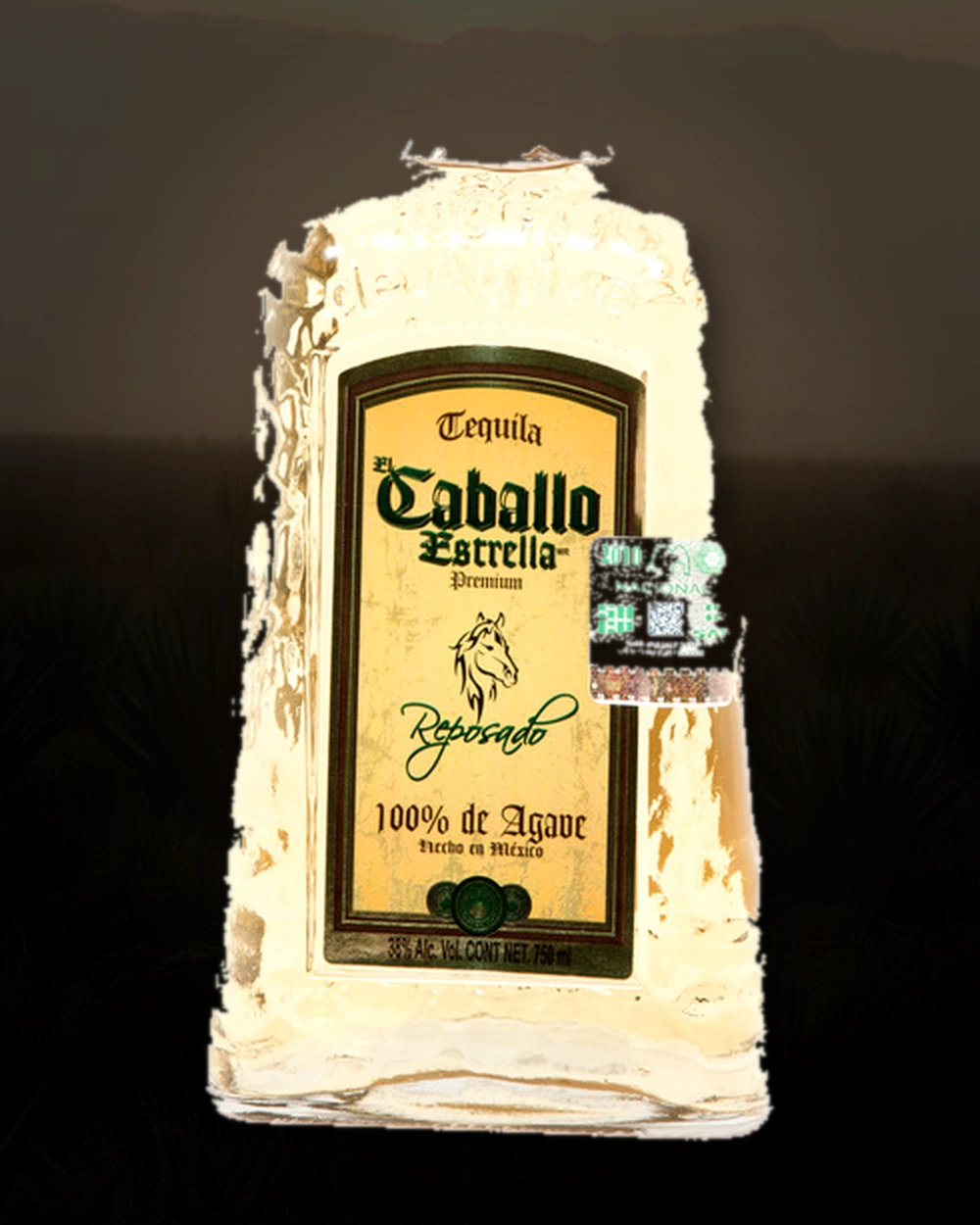 El Caballo Estrella Reposado bottle