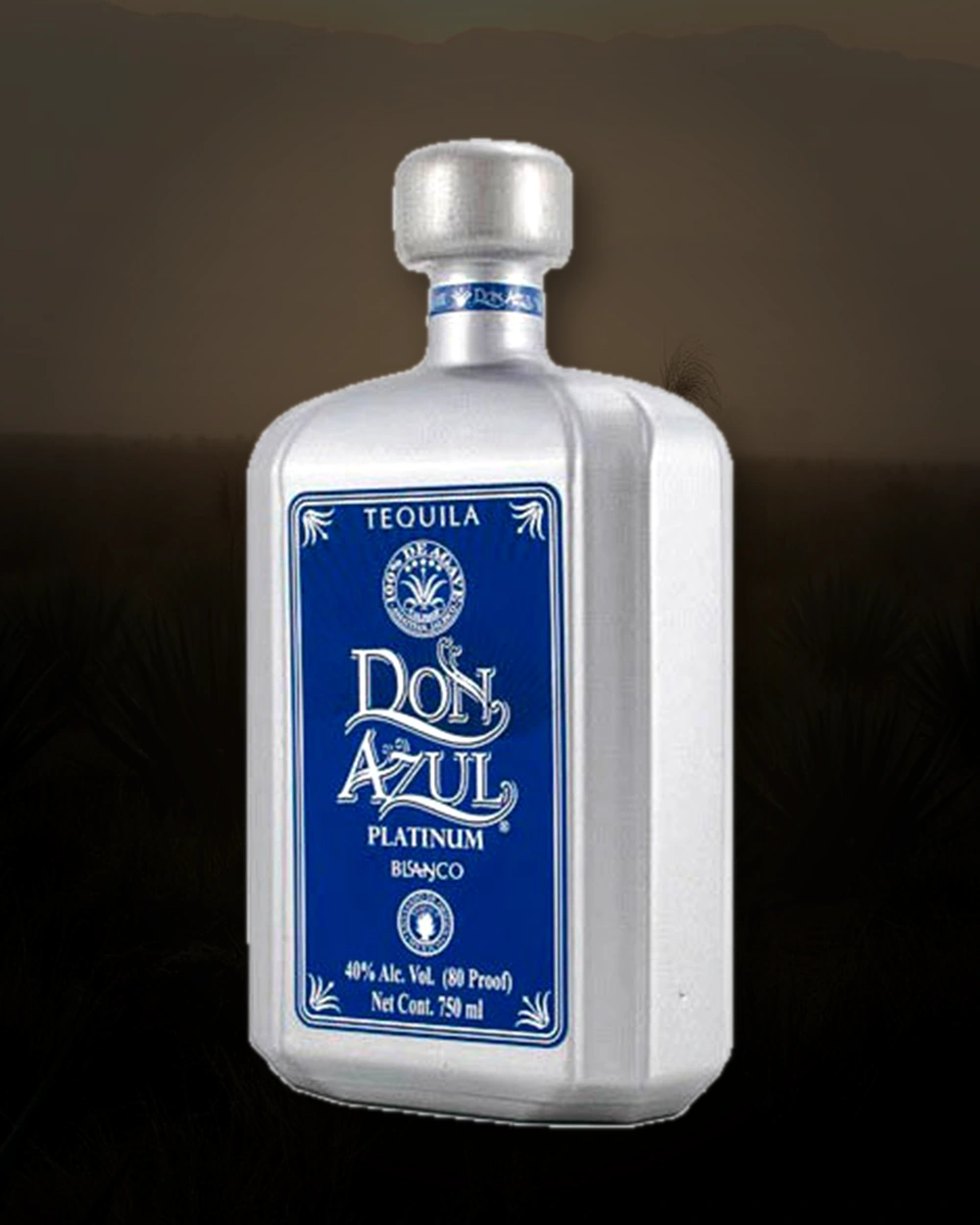 Don Azul Platinum Blanco bottle