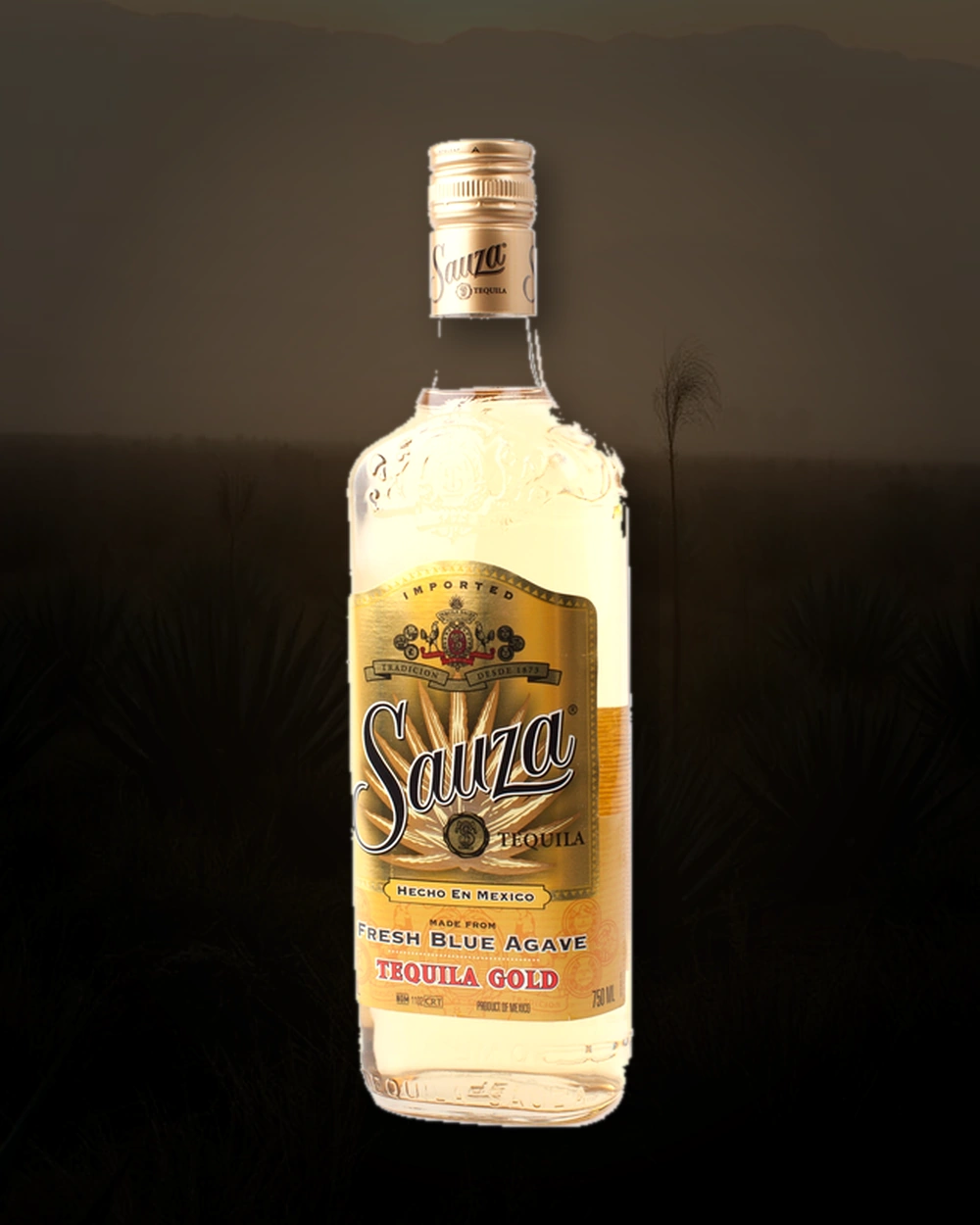 Sauza Gold bottle