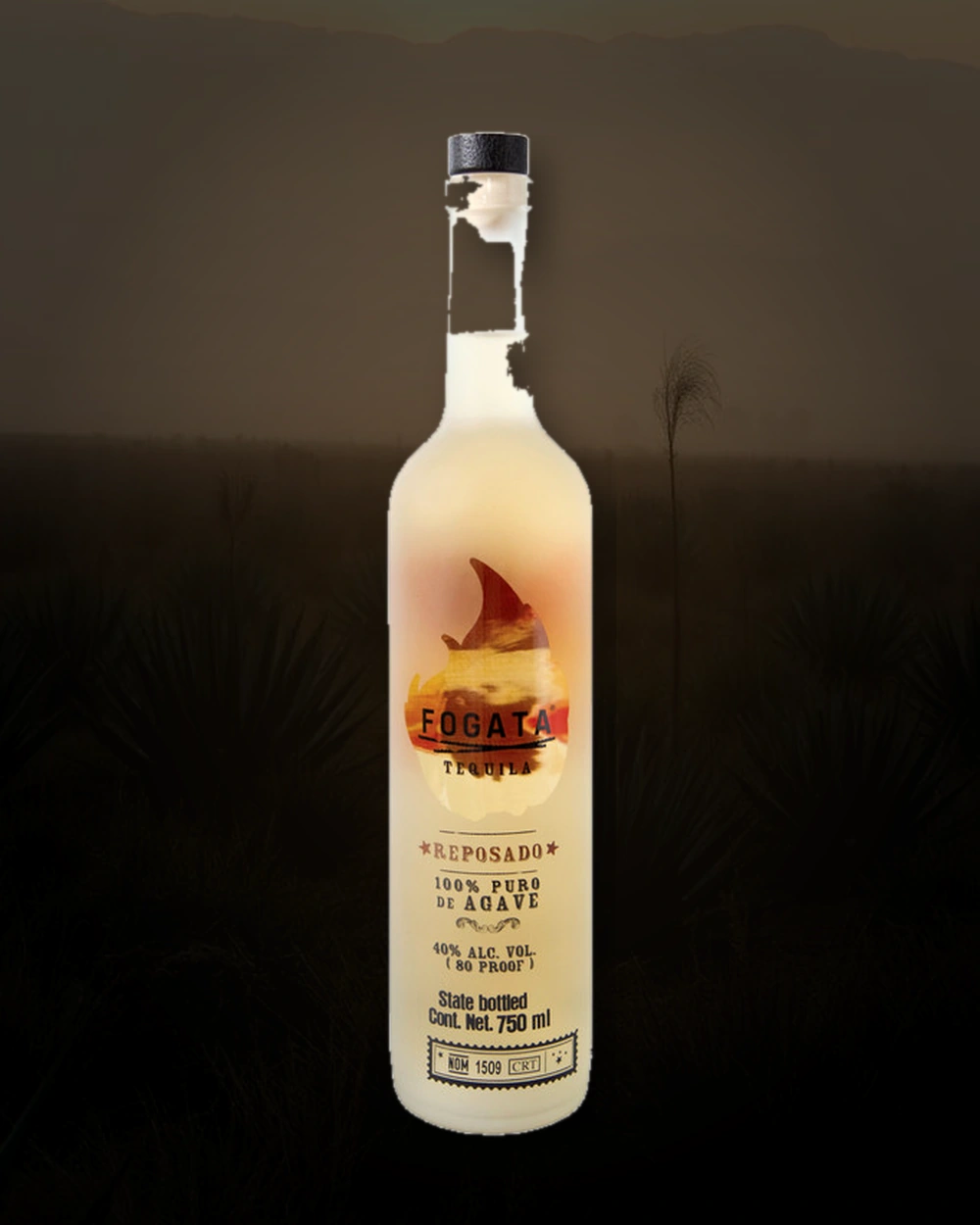 Fogata Tequila Reposado bottle