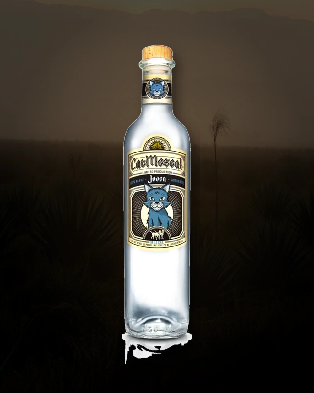 Cat Joven bottle
