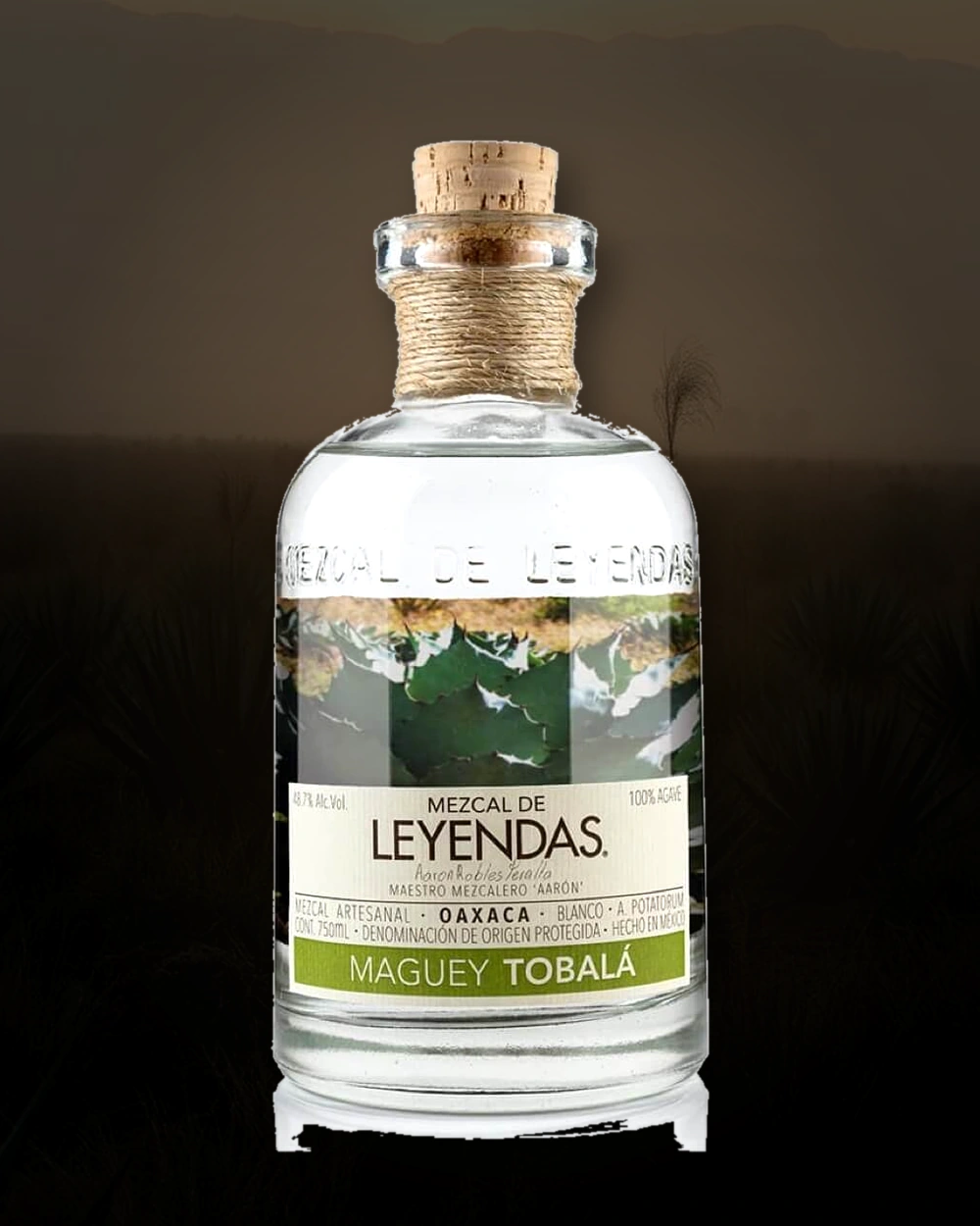Leyendas Maguey Tobalá – Oaxaca bottle