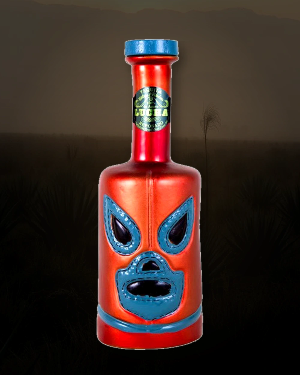 Lucha Tequila Reposado bottle