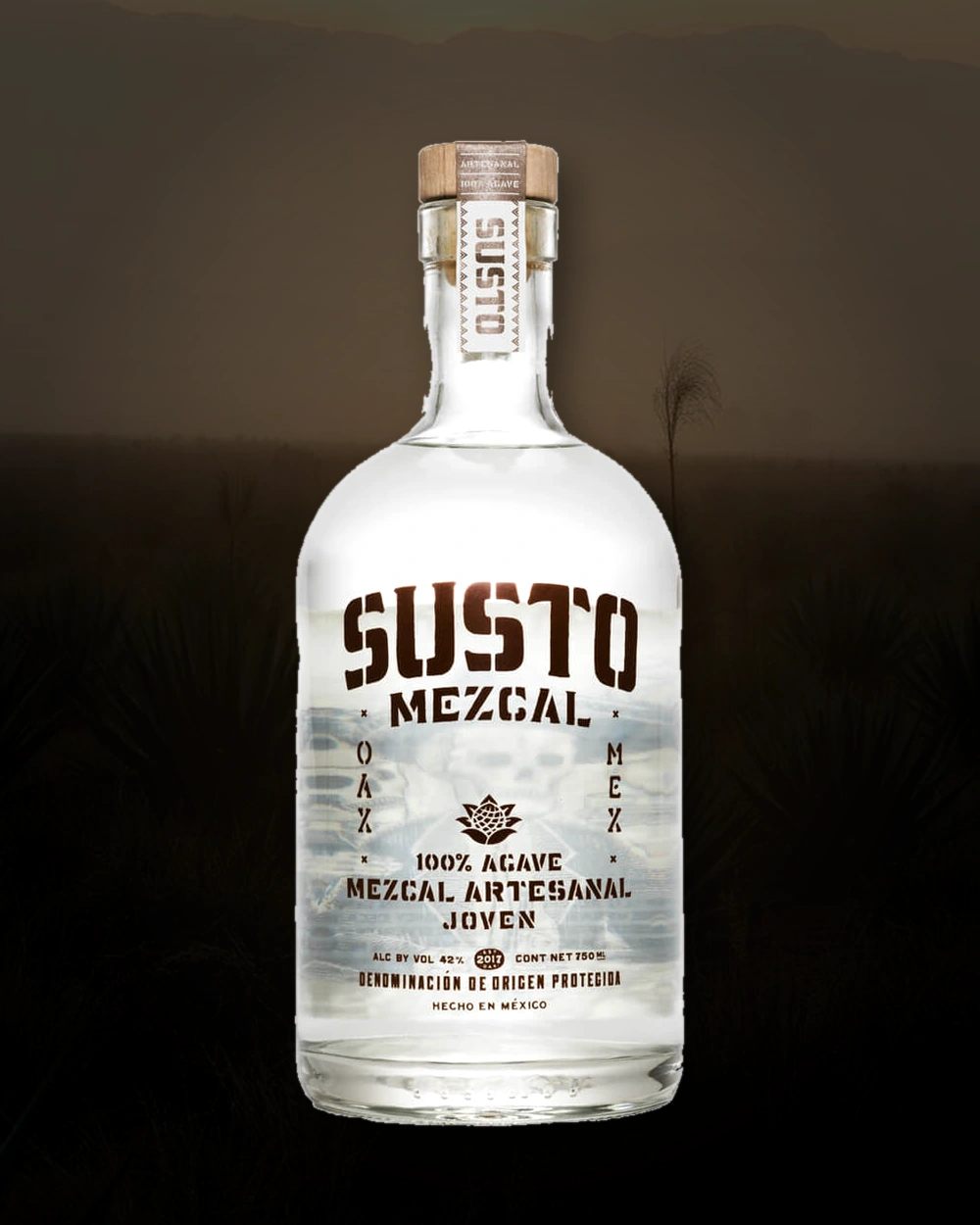 Susto Mezcal Joven bottle