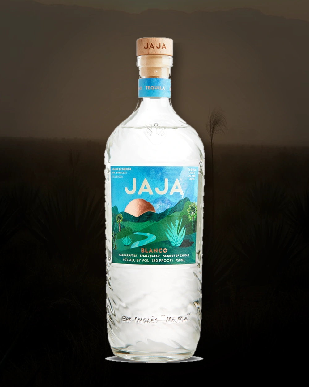 JAJA Tequila Blanco bottle
