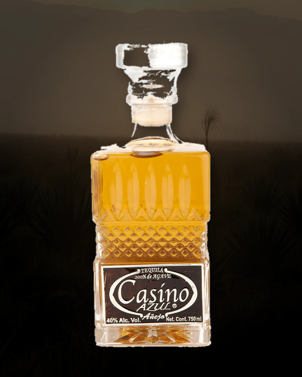 Casino Azul Añejo bottle
