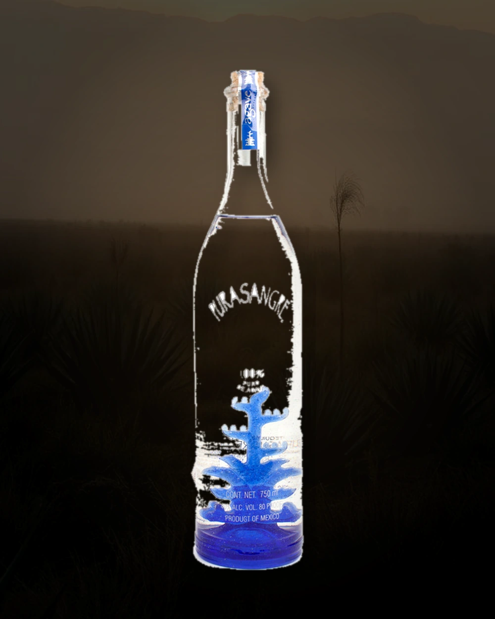 Purasangre Agave Series Blanco bottle