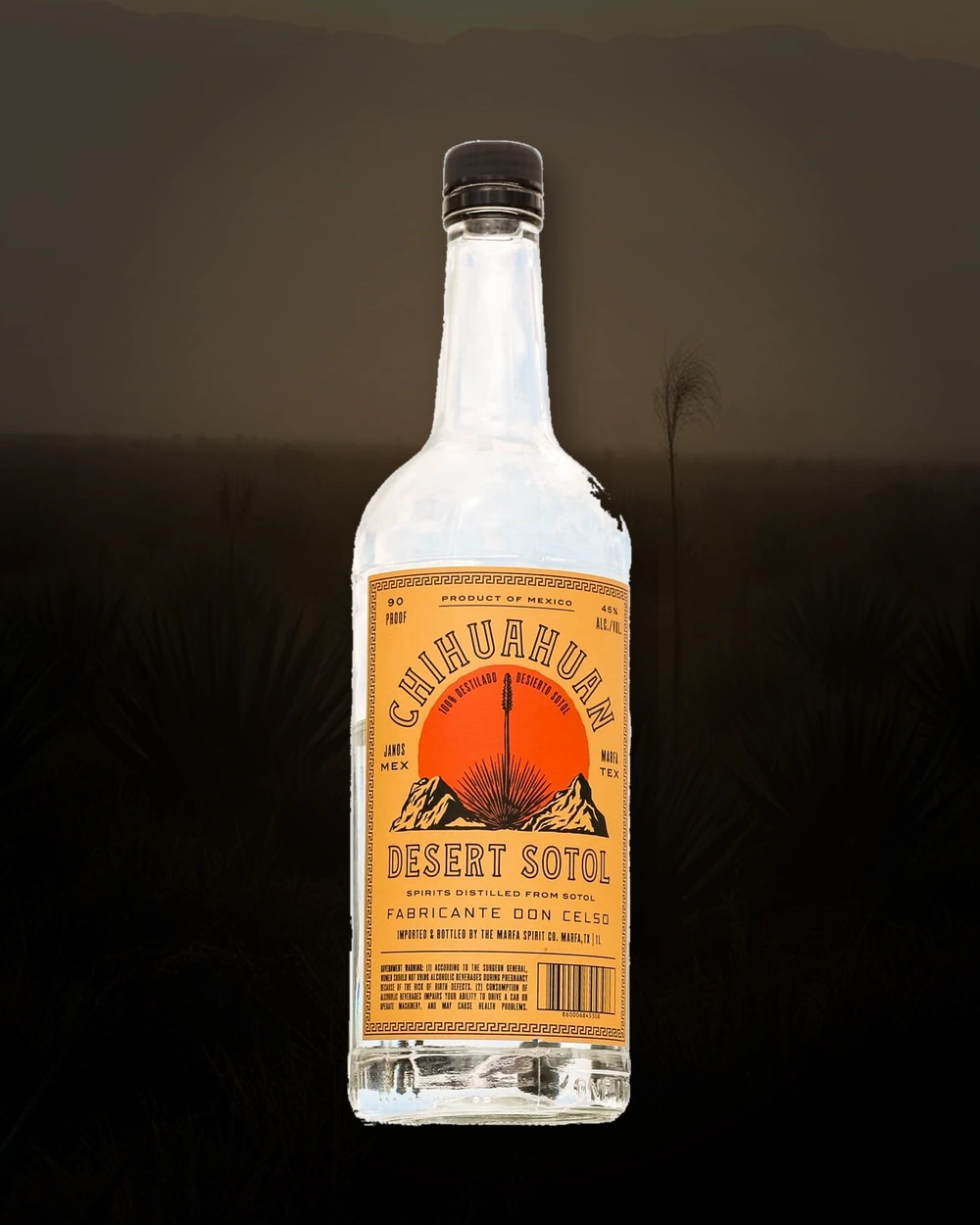 Marfa Spirits Sotol (90 Proof) bottle