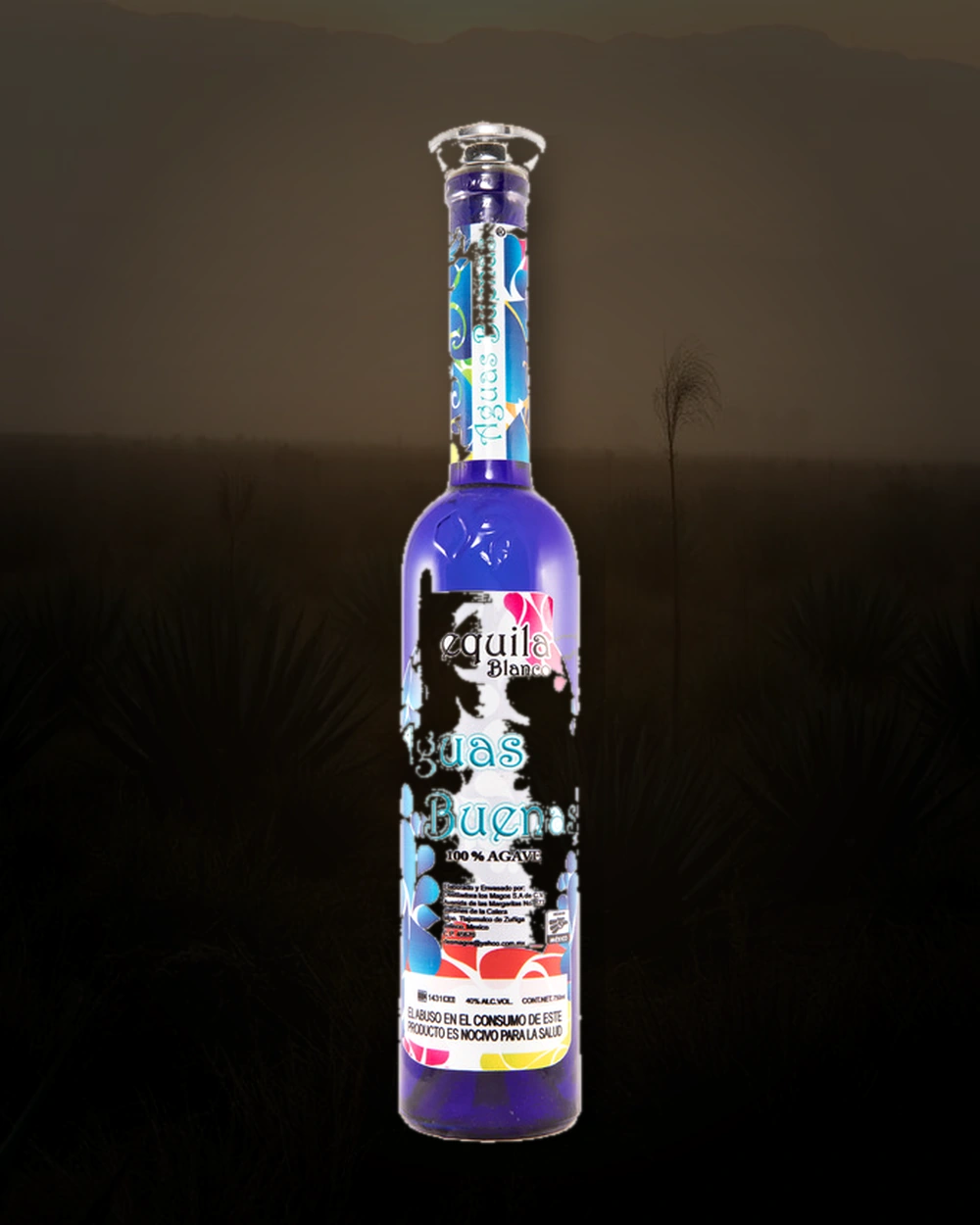 Aguas Buenas Tequila Blanco bottle