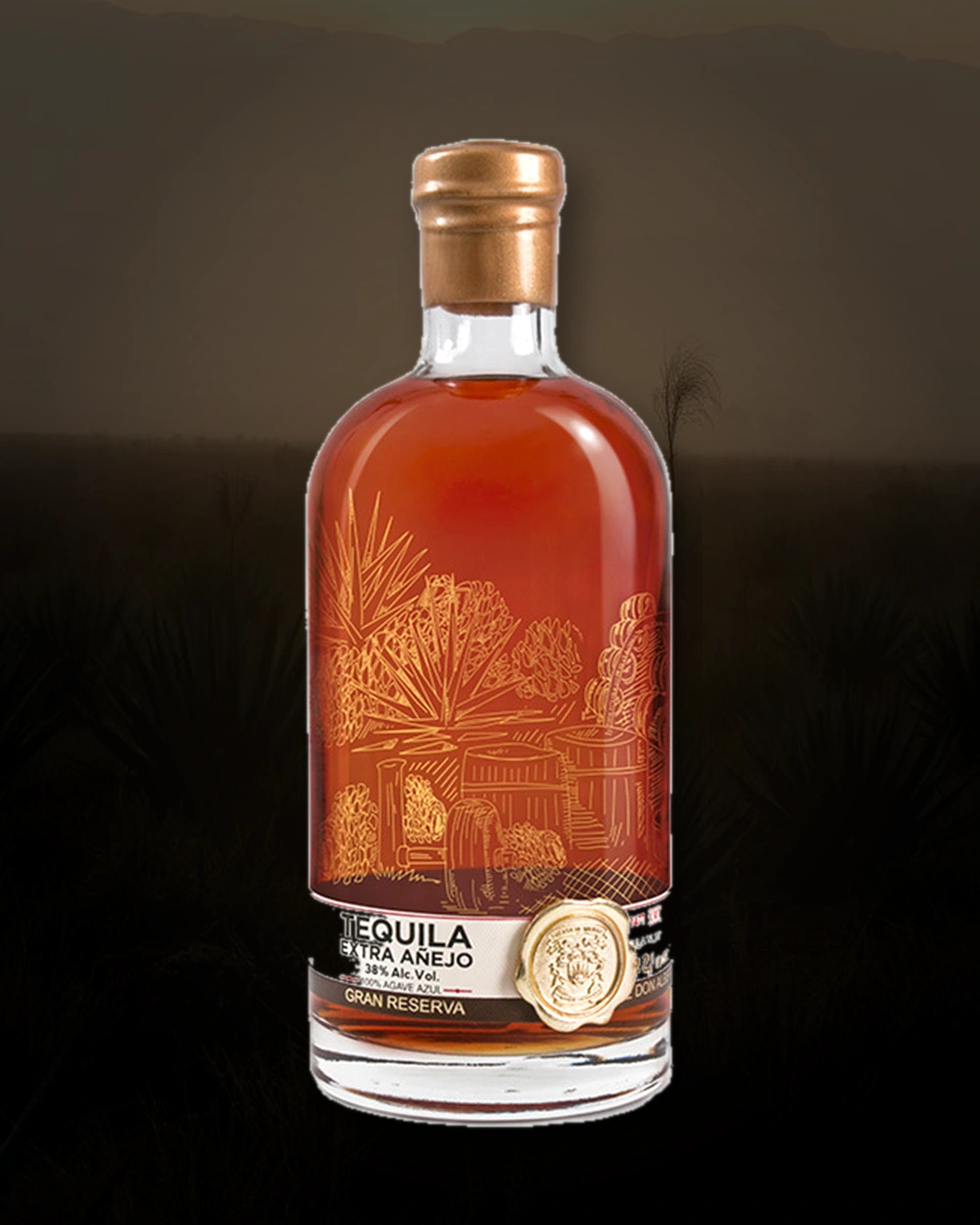 Gran Reserva de Don Alberto Extra Añejo bottle