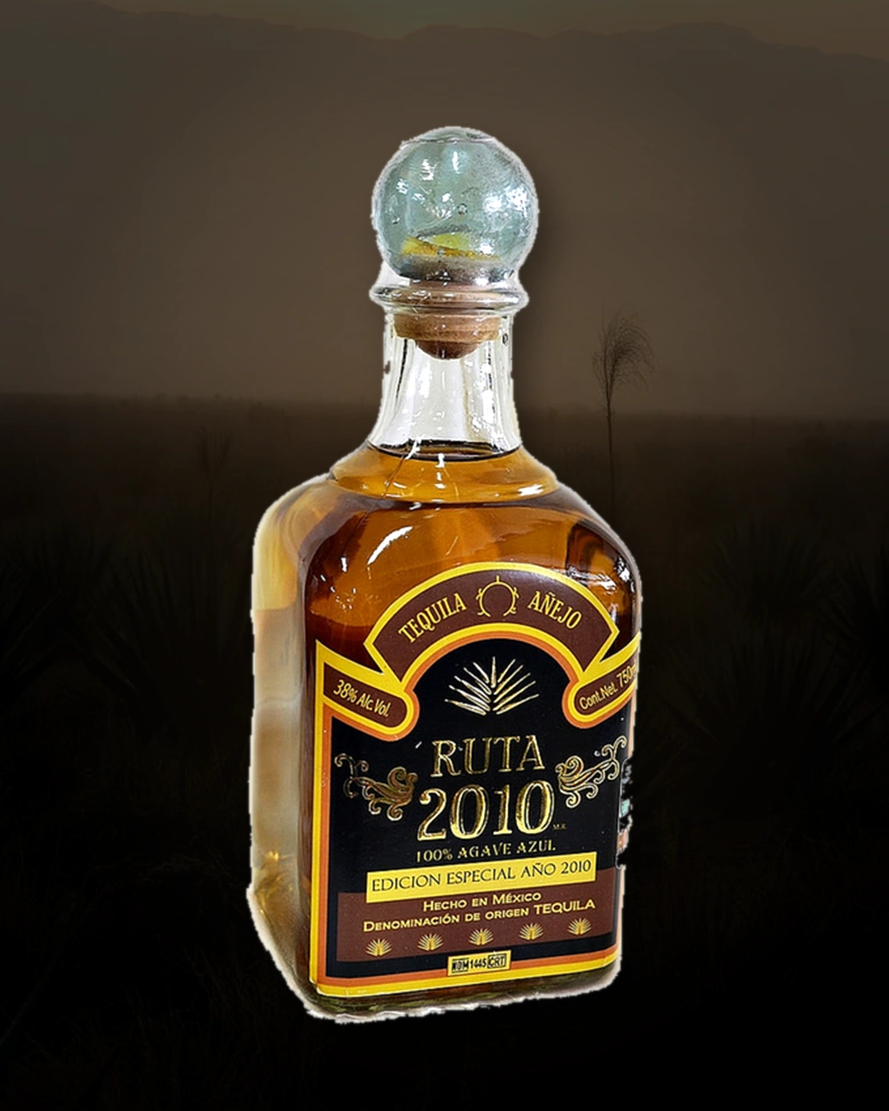Ruta 2010 Tequila Añejo bottle