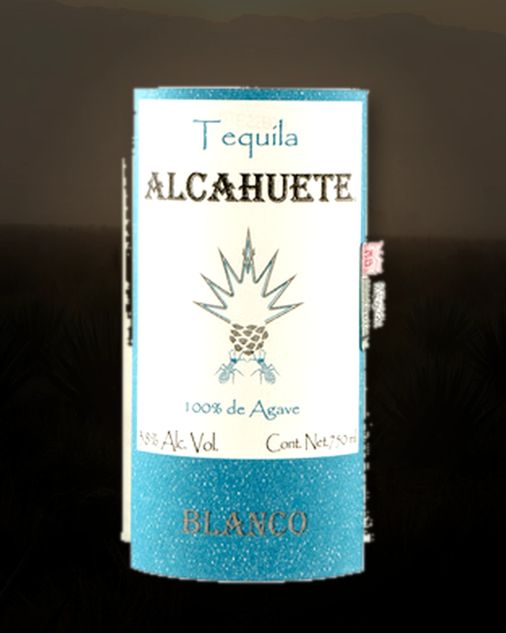 Tequila Alcahuete Blanco bottle