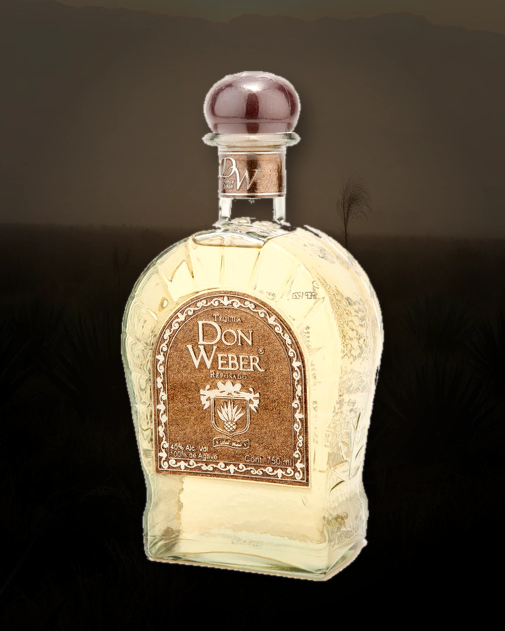 Don Weber Premium Reposado bottle