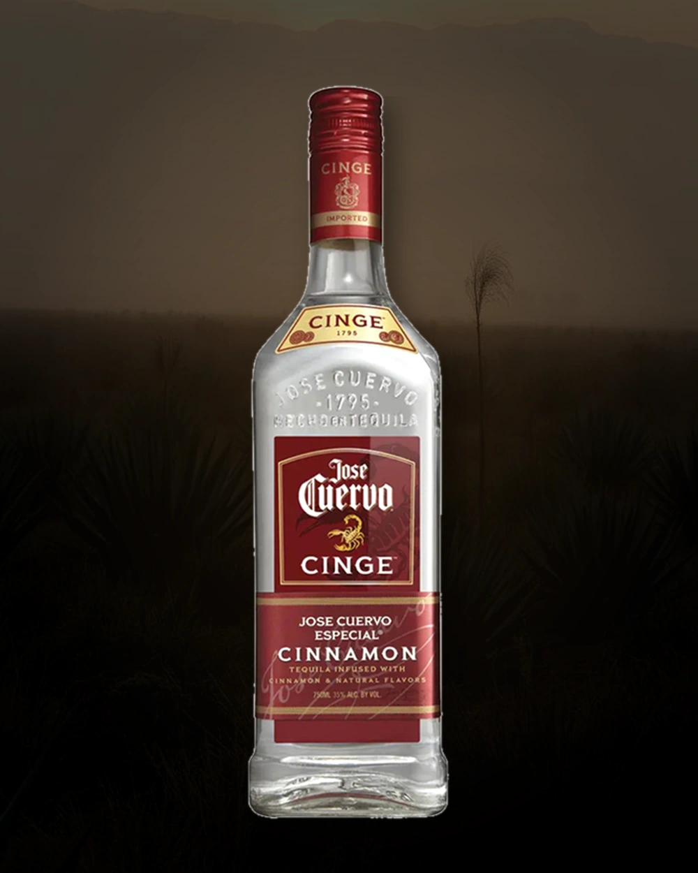 Jose Cuervo Cinge bottle