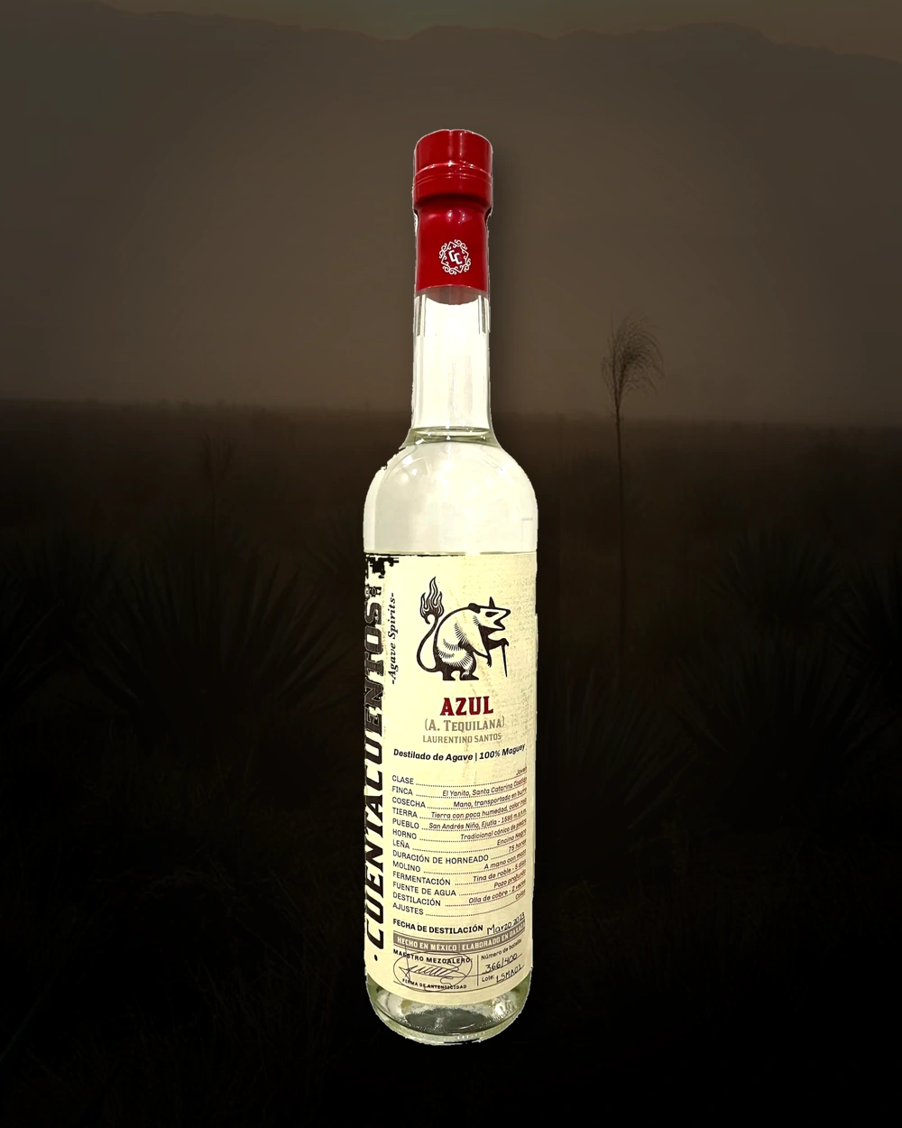 Cuentacuentos Azul – Santos bottle