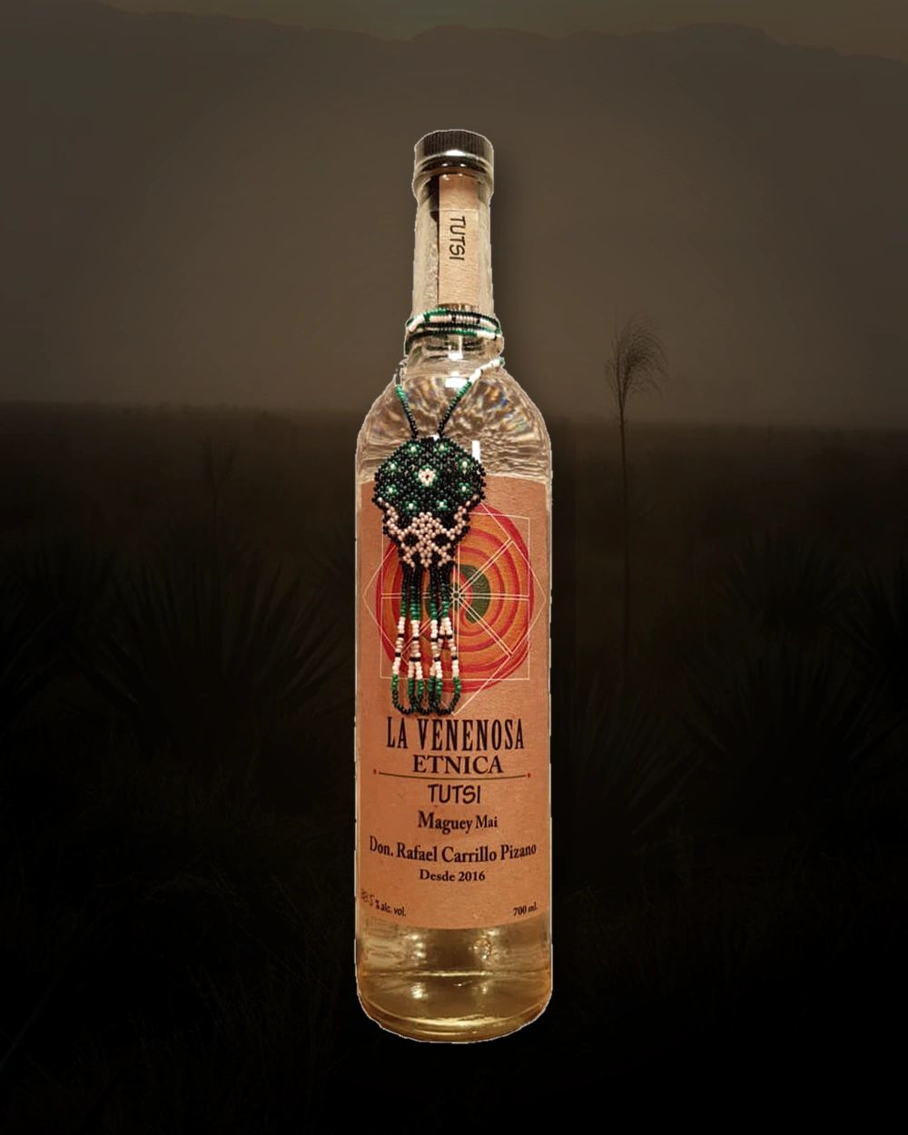 La Venenosa Etnica Tutsi Maguey Mai bottle