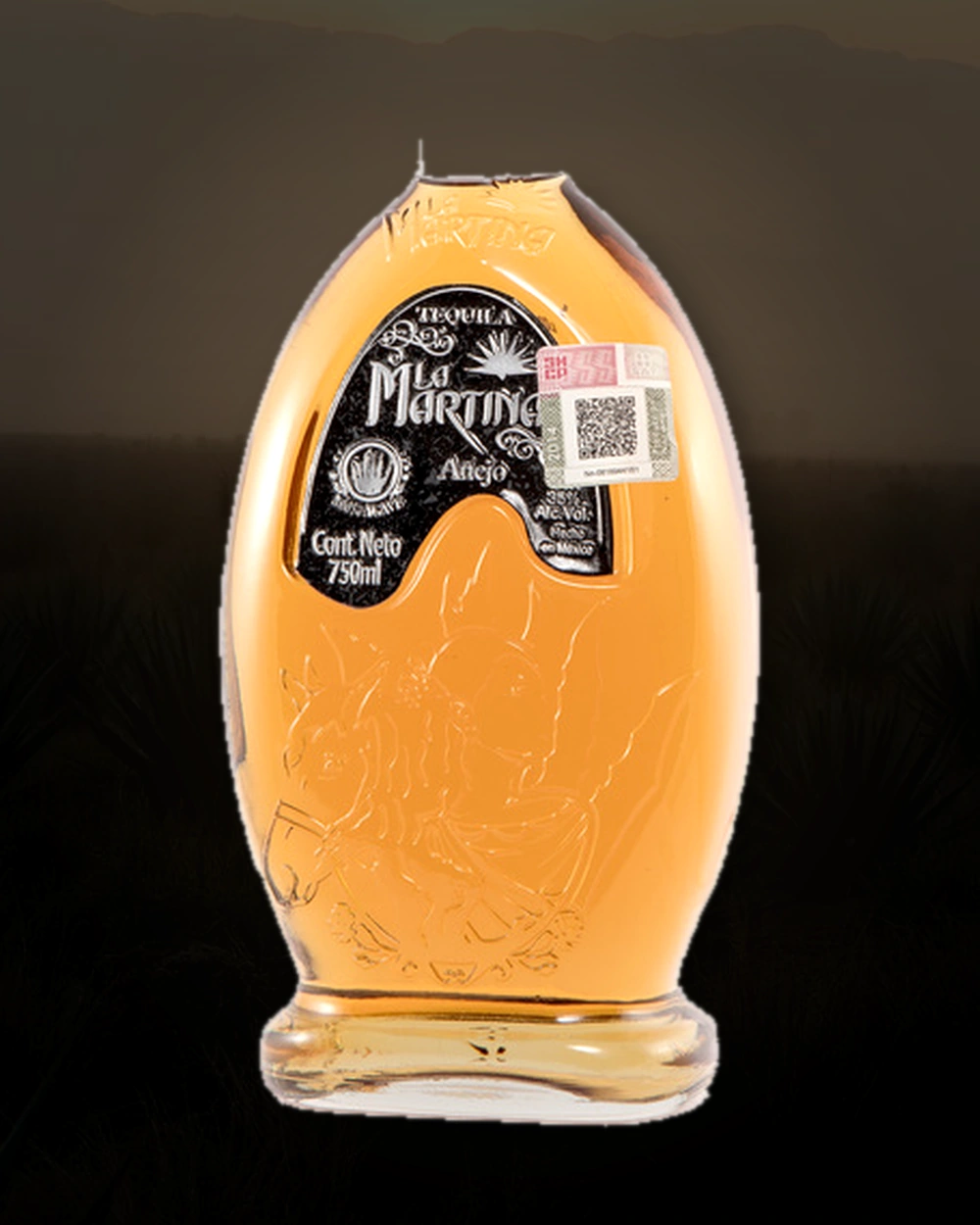 La Martina Tequila Añejo bottle