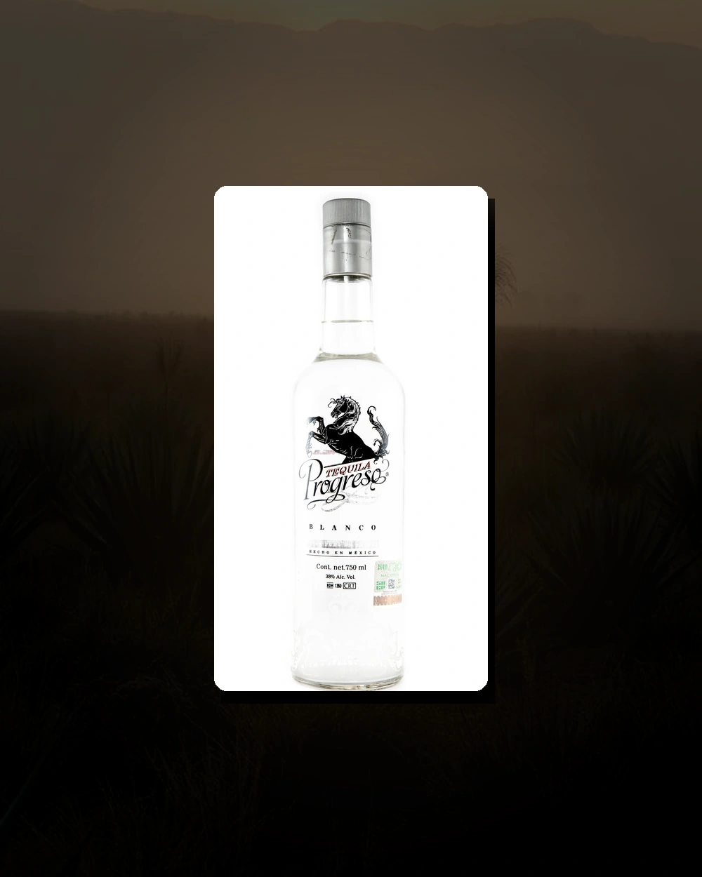 Tequila Progreso Blanco bottle
