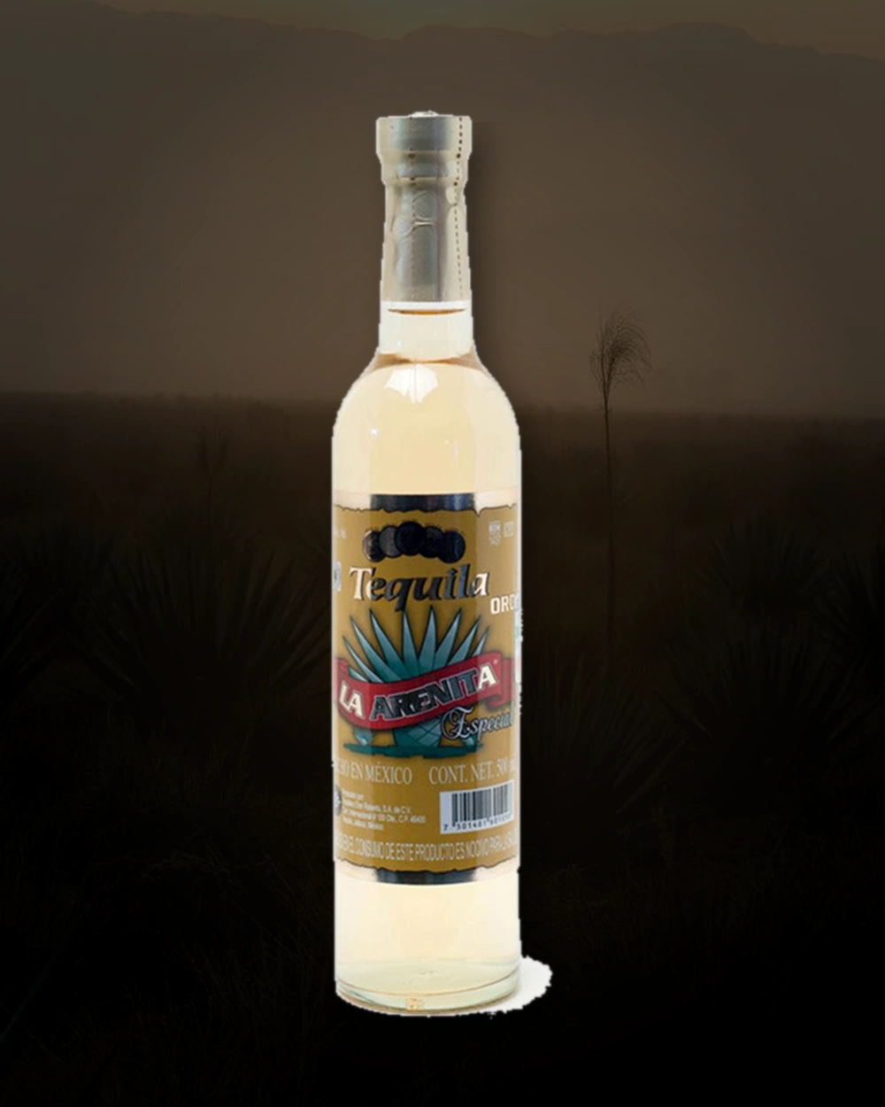 La Arenita Especial Oro bottle