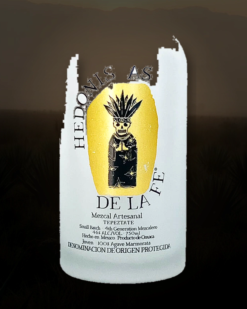 Hedonistas de la Fe Tepeztate bottle