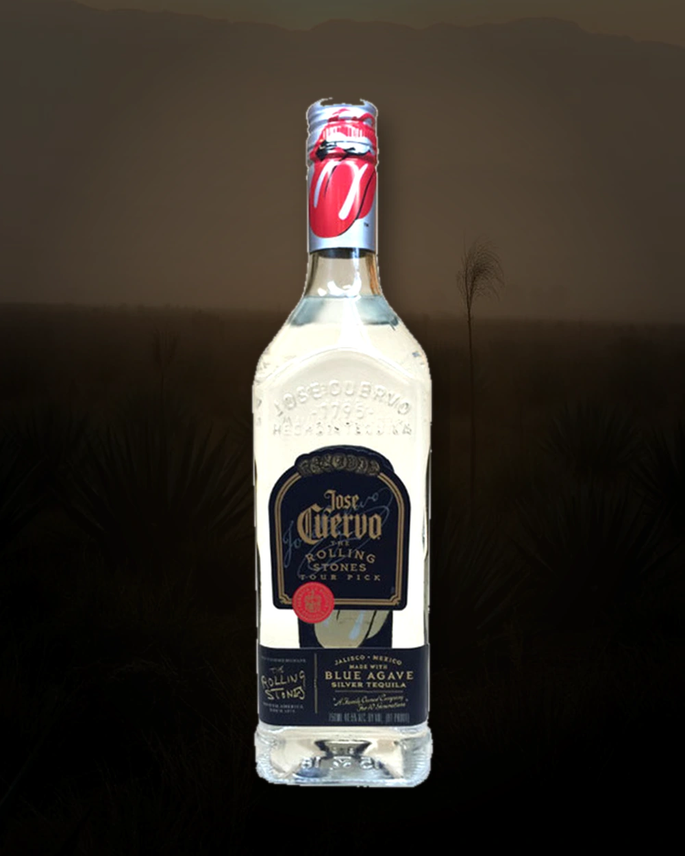 Jose Cuervo Blanco - Rolling Stones Tour Pick bottle