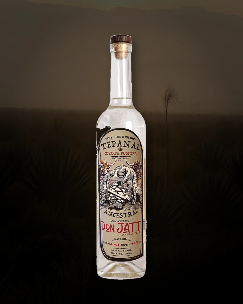 Tepanal Coyote Puntas bottle