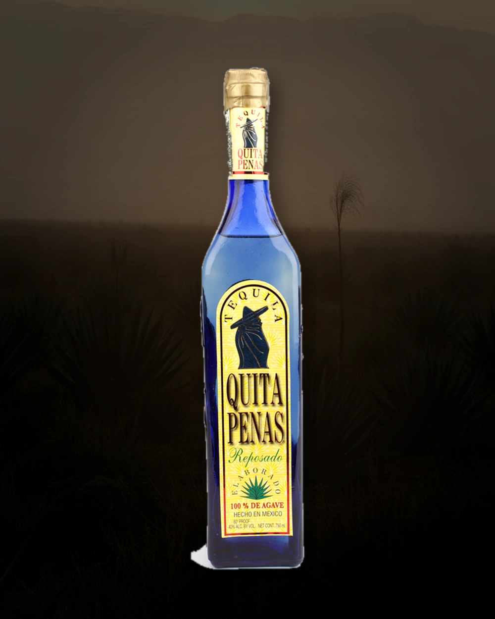 Quita Penas Tequila Reposado bottle