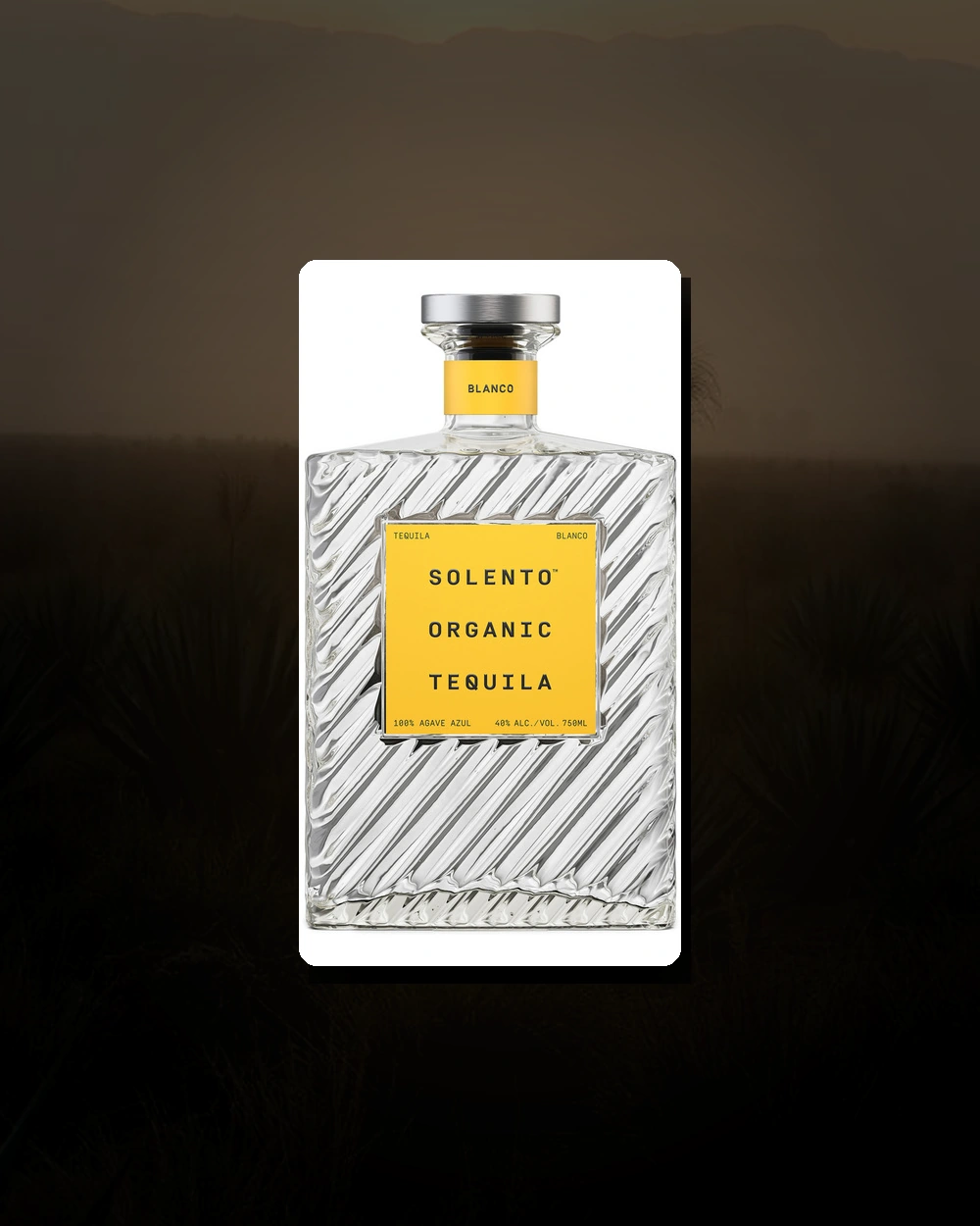 Solento Organic Tequila Blanco bottle