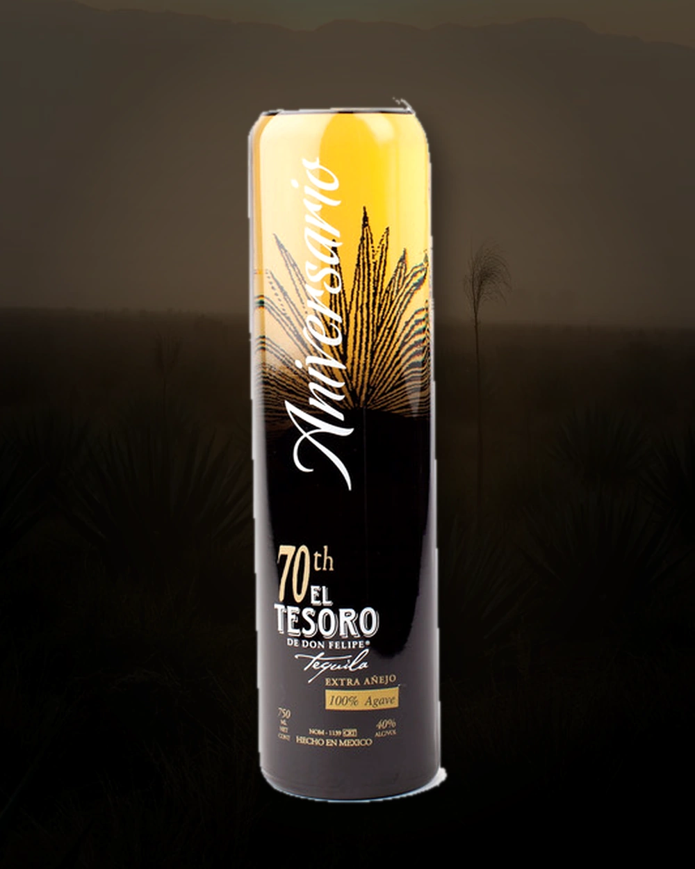 El Tesoro de Don Felipe 70th Anniv bottle