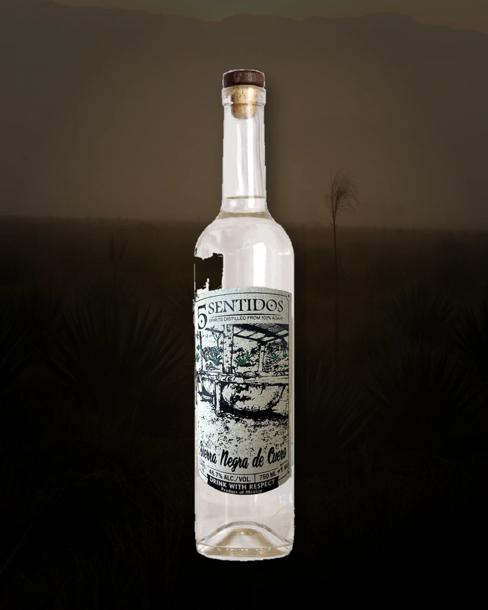 5 Sentidos Sierra Negra de Cuero – Reynaldo Alejandro bottle