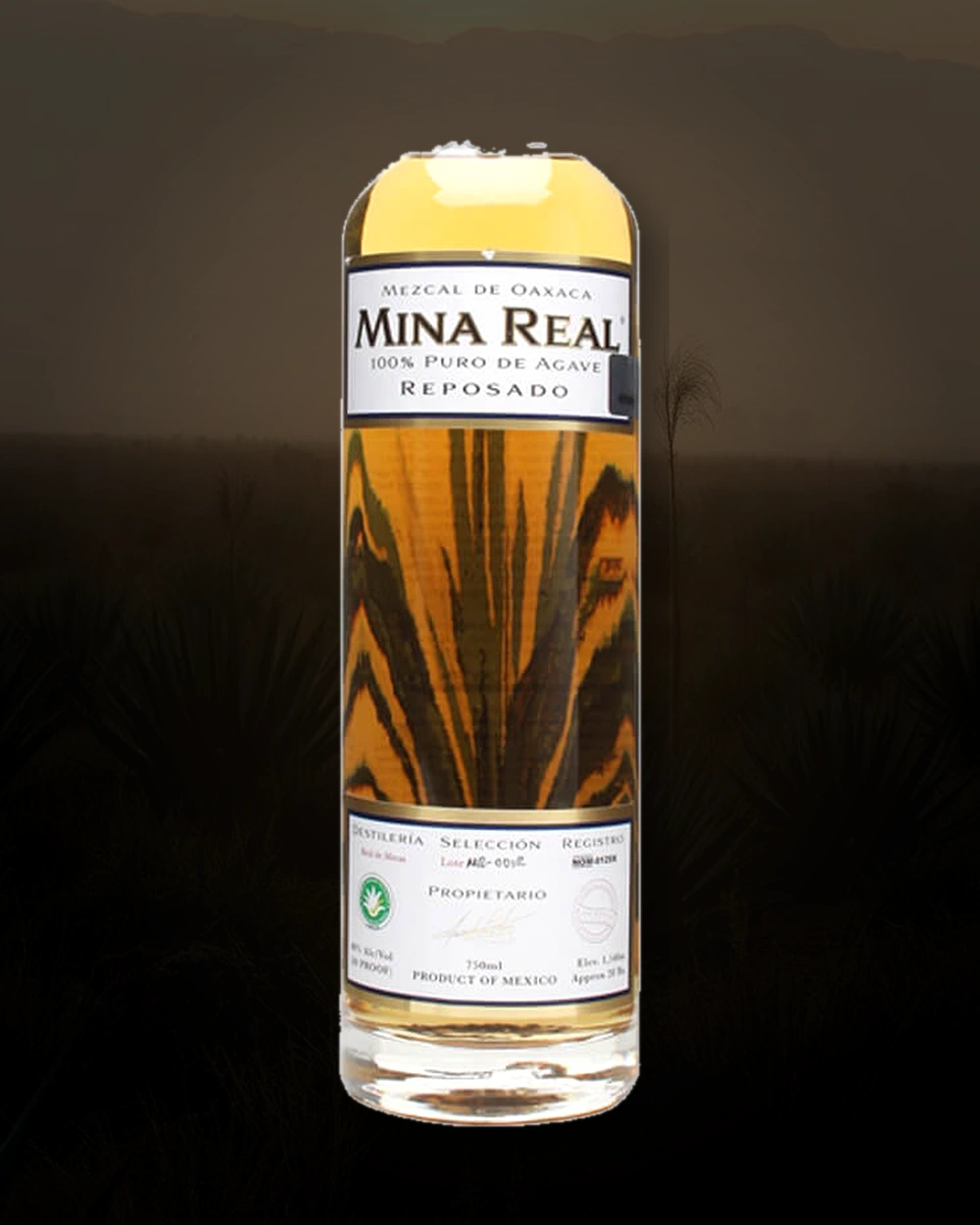 Mina Real Reposado bottle