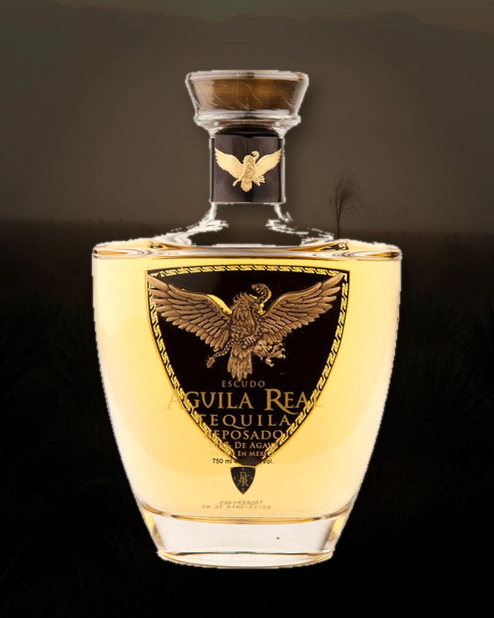 Aguila Real Reposado bottle