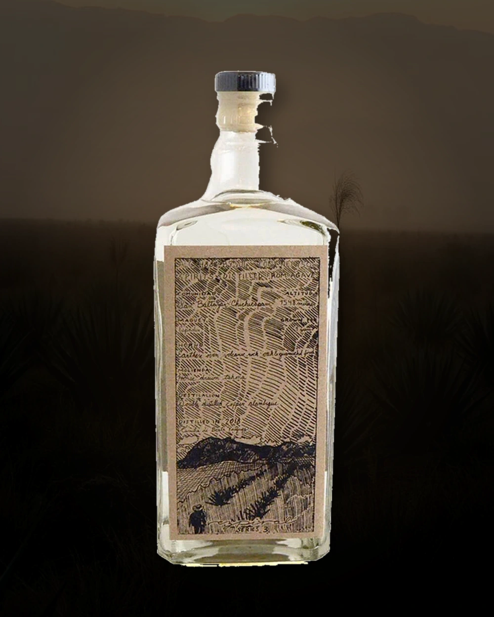 Rezpiral Espadin – Berta Vasquez bottle