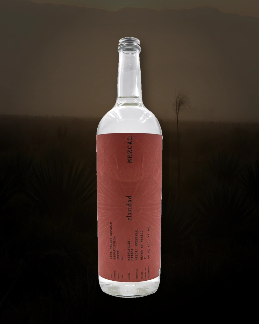 Claridad Espadin – Onofre Ortíz bottle