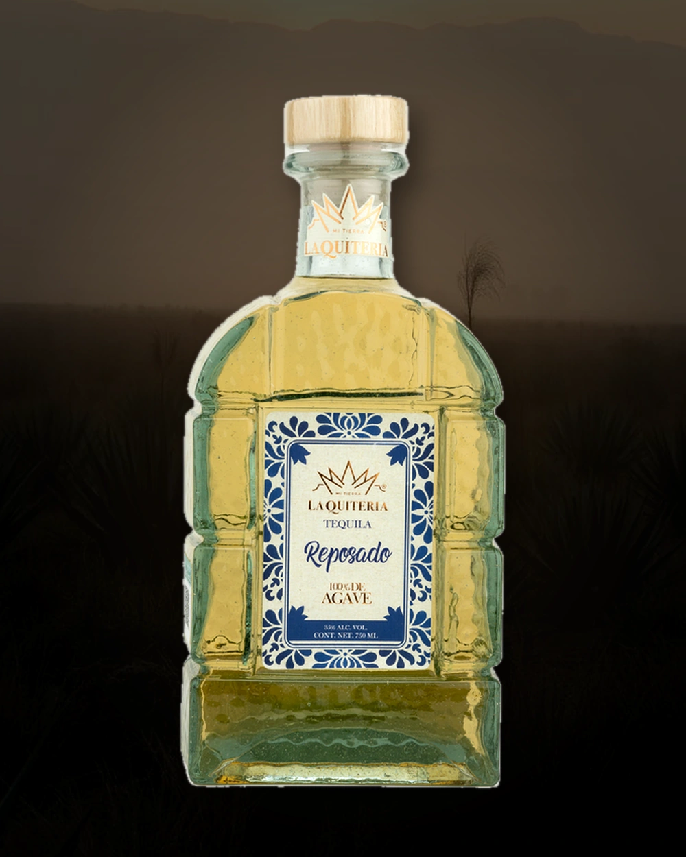 Mi Tierra la Quiteria Reposado bottle