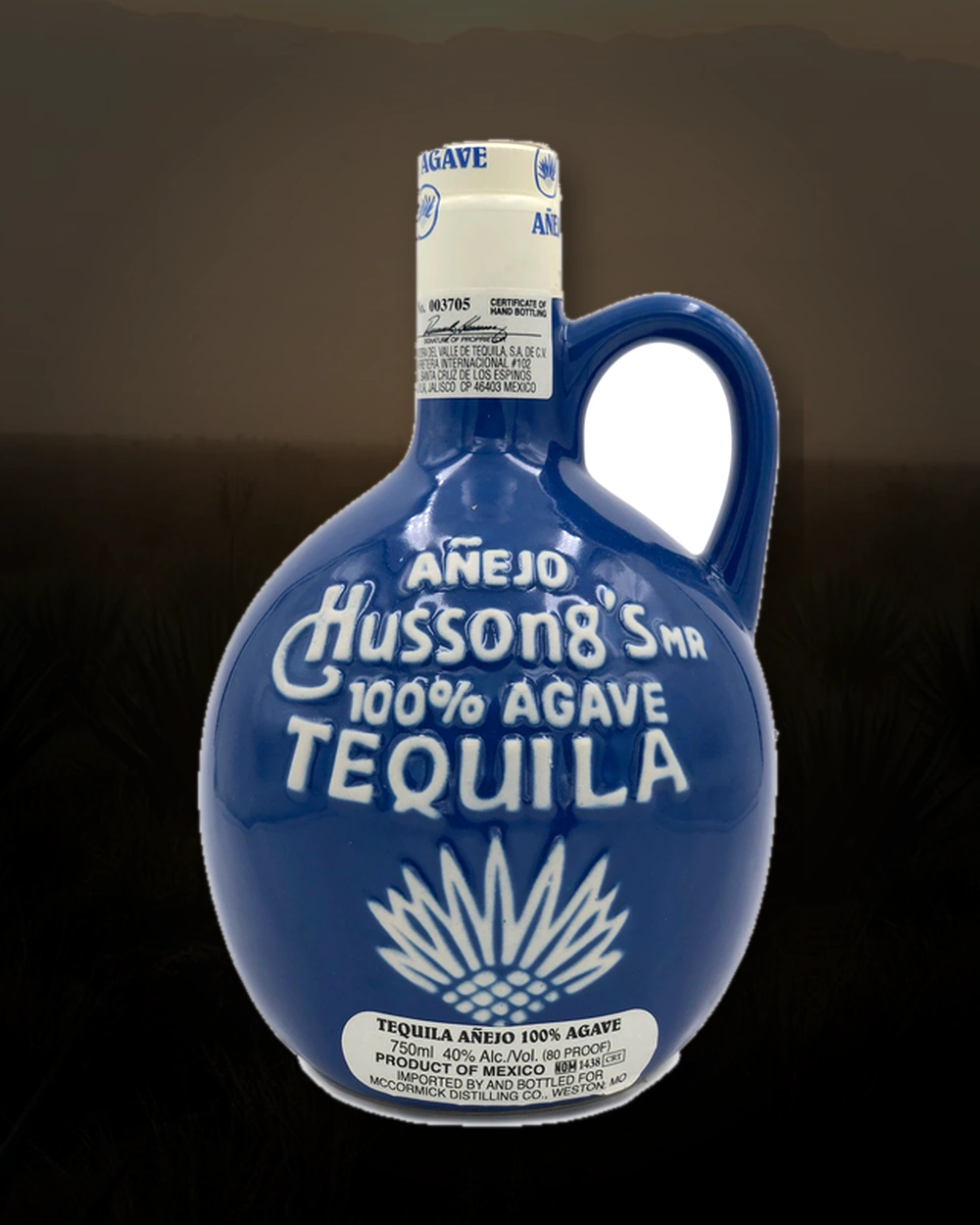 Hussong's Añejo bottle