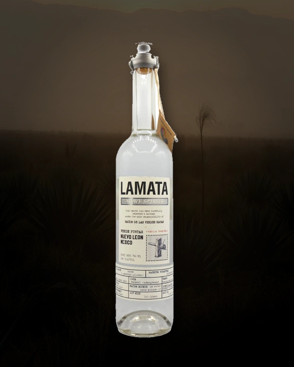Lamata Verde Puntas – Familia Ramirez bottle