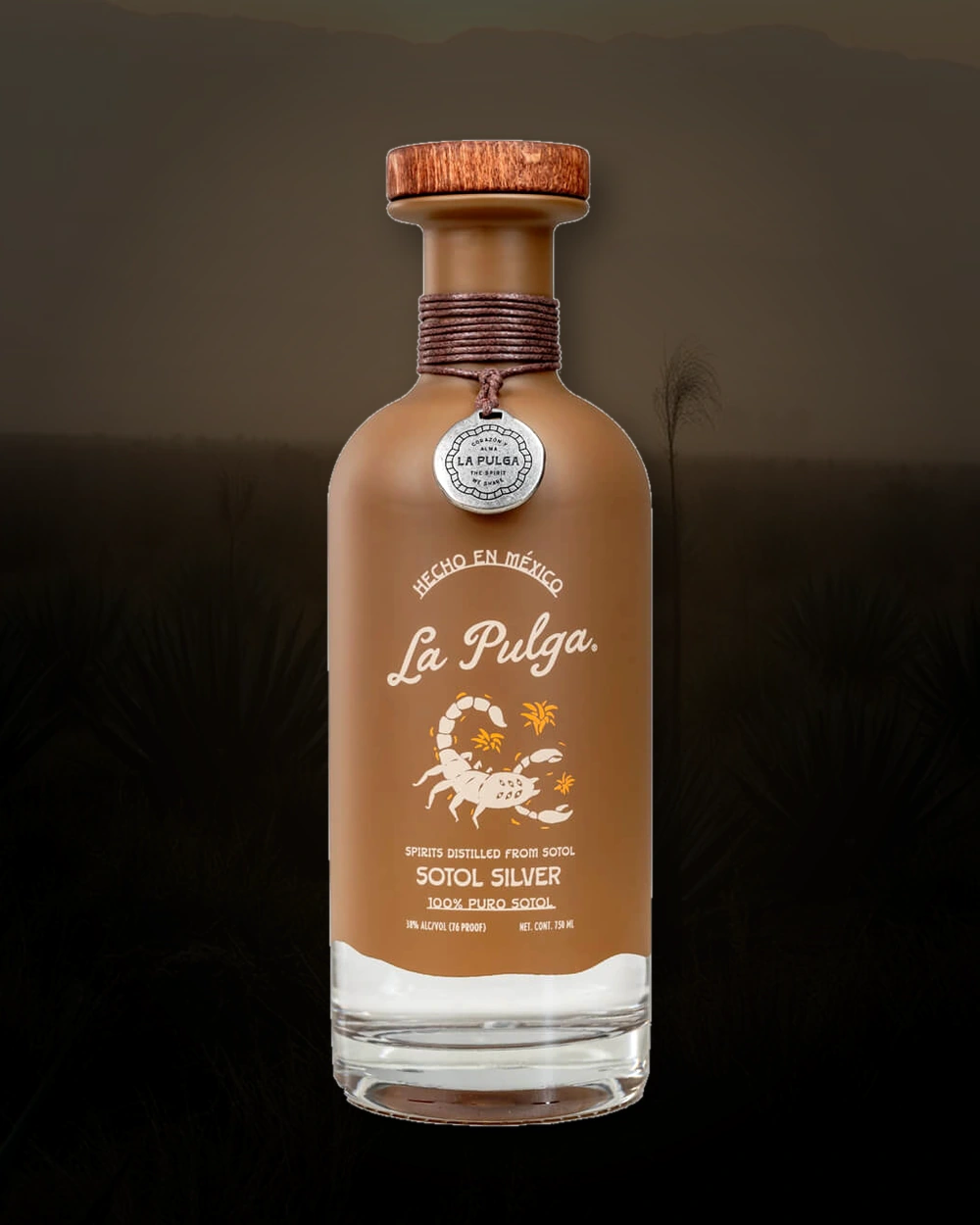 La Pulga Sotol bottle