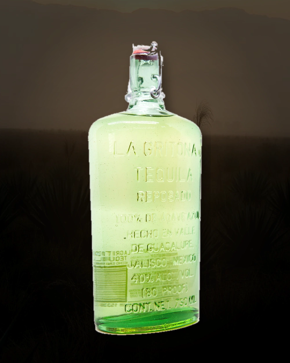 La Gritona Reposado bottle