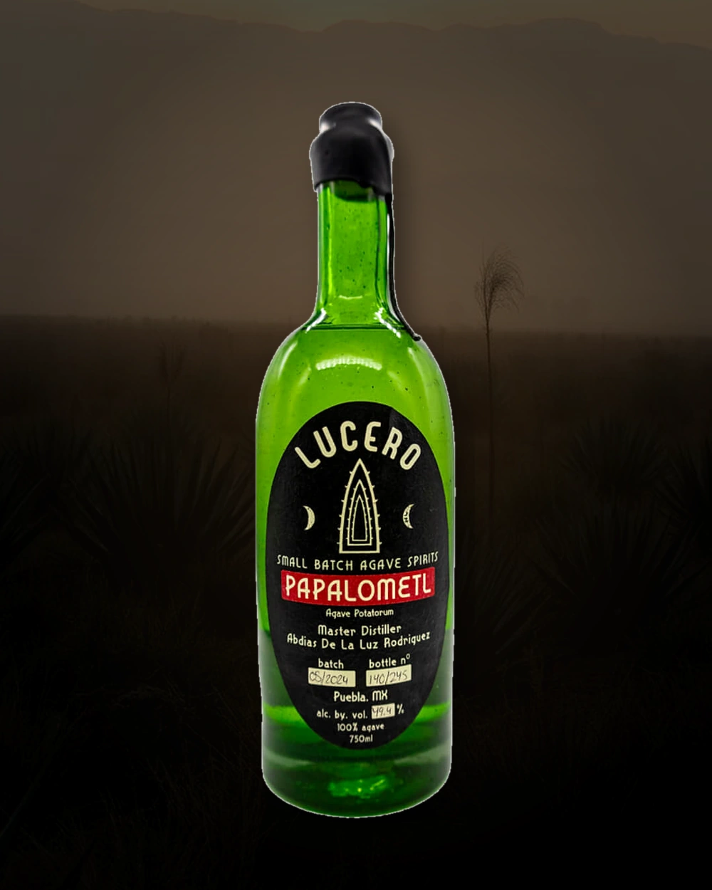 Lucero Papalometl bottle