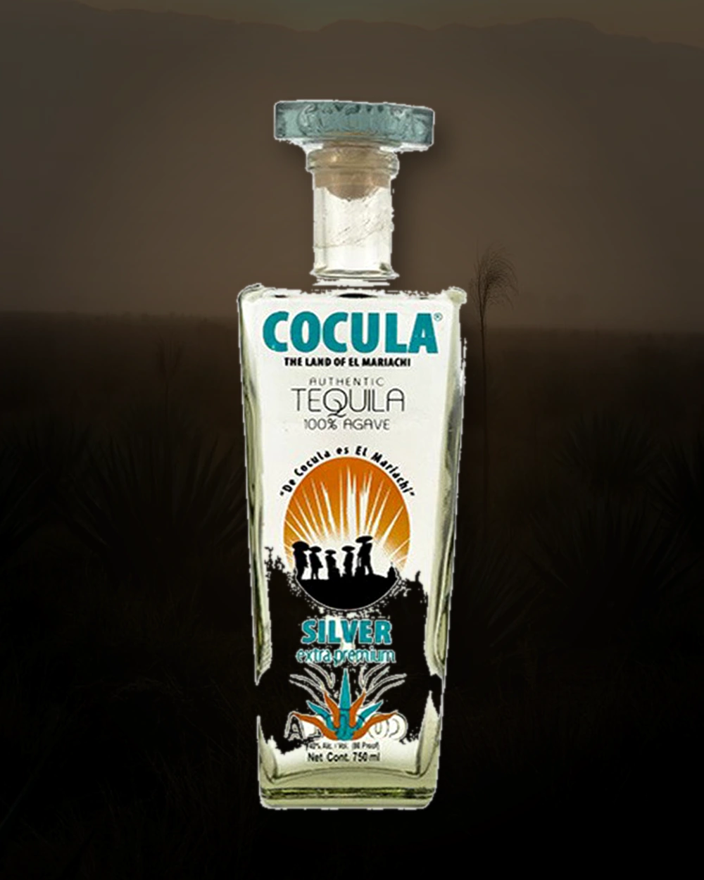 Cocula Tequila Silver bottle
