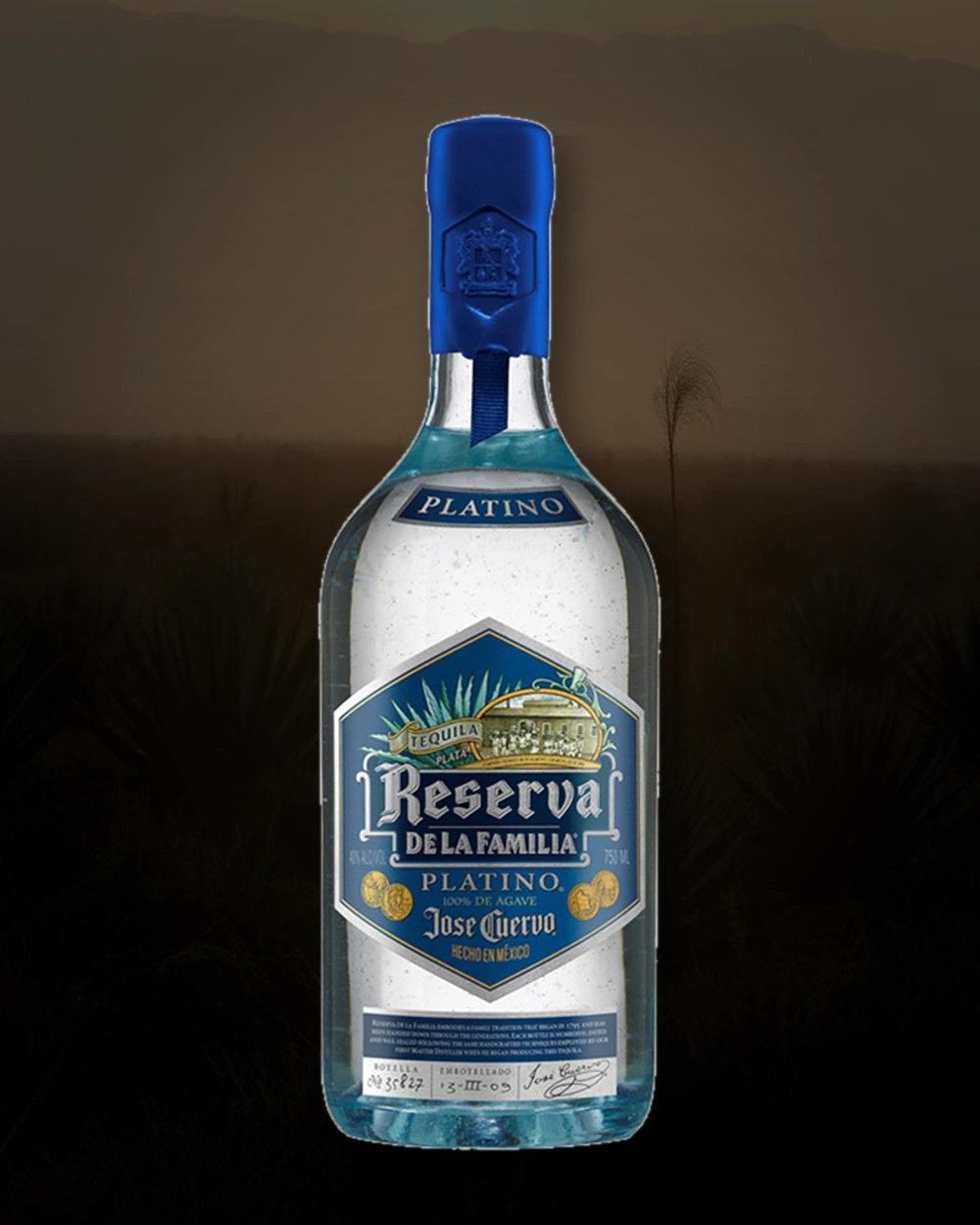 Familia Cuervo Platino Reserve bottle