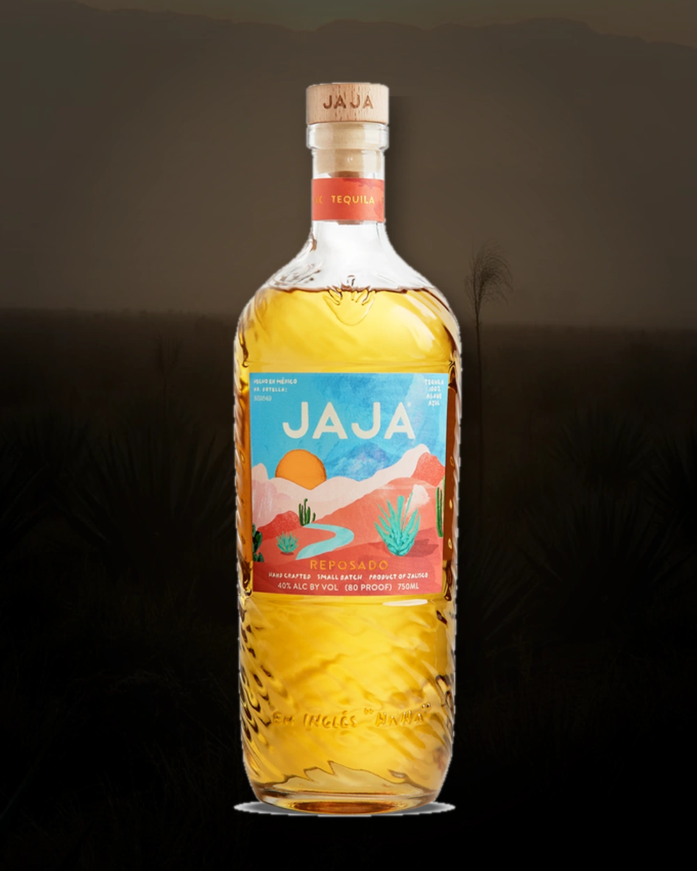 JAJA Tequila Reposado bottle