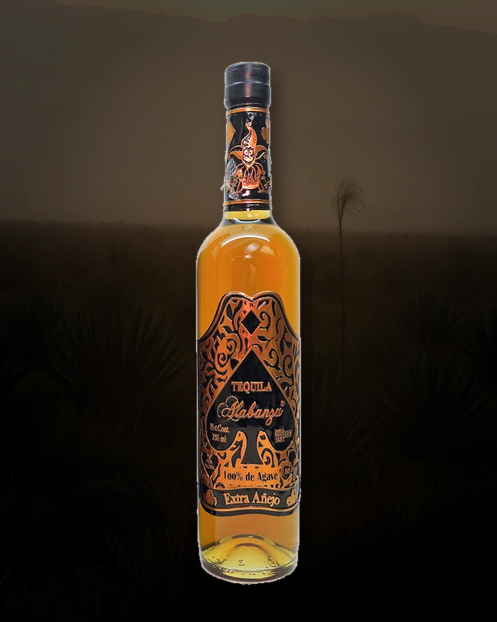Tequila Alabanza Extra Añejo bottle